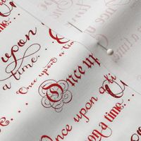 Once Upon a Time Script Reds on White