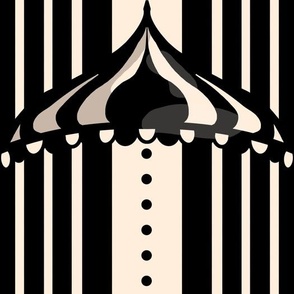 Umbrella Stripe/Carnival/Circus