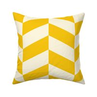 Sweet-kitschy-bold-retro-yellow-and-beige-off-white-chevron-zigzag-XL-jumbo