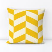 Sweet-kitschy-bold-retro-yellow-and-beige-off-white-chevron-zigzag-XL-jumbo