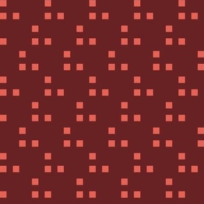 pixel squares_burgundy_pink