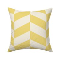 Sweet-kitschy-greenish-lime-yellow-and-ivory-beige-white-chevron-zigzag-XL-jumbo