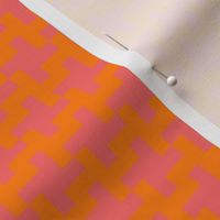 pixel weave_orange_pink