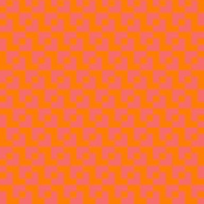 pixels_intersecting squares_orange_pink