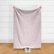 Small - Pink and white wonky handdrawn stripe with textured edges - cute kids room nursery stripe - vertical stripes - painted stripe -