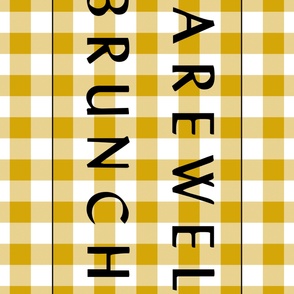 Custom  Banner 42x72" for Sherry - Farewell Brunch