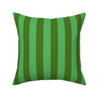 Green on green stripes - textured - monochromatic