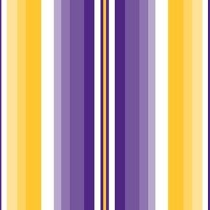 Small Gradient Stripe Vertical in purple 4f2683, goldened yellow ffc62f Team colors School Spirit