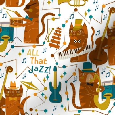Jazz / Cool cats / Music / white