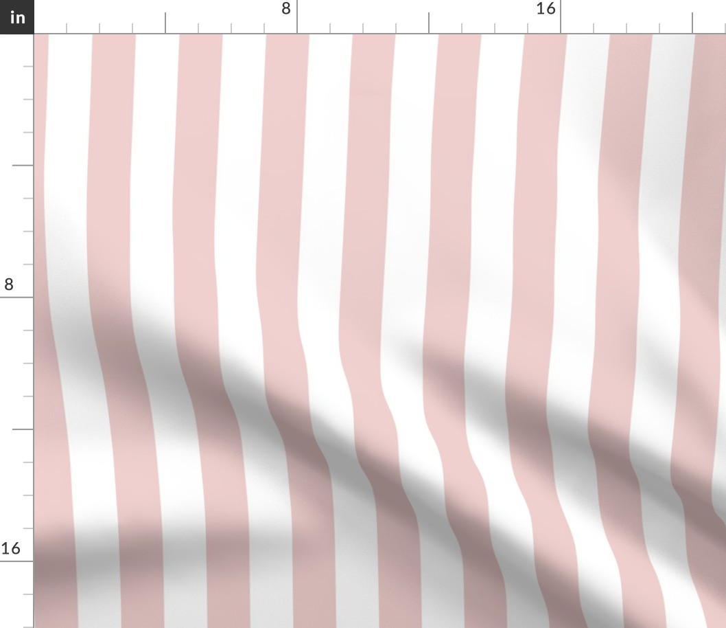 Small Pink and White Candy Stripes
