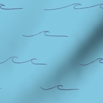 Ocean Waves - Turquoise