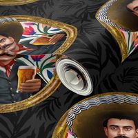 Zapata Mexican Cantina Pub Wallpaper Decor