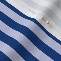 Blue stripes - 0.5 inch stripes