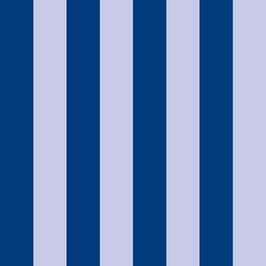 Blue stripes - 1 inch stripes