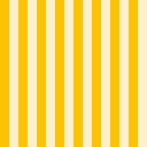 Lemon yellow stripes - 0.5 inch stripes