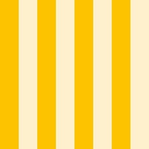 Lemon yellow stripes - 1 inch stripes