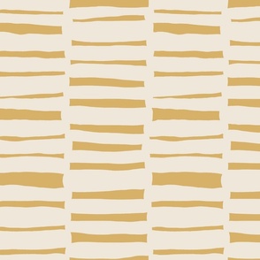 block and stripes whisper white - rattan - geometrical design
