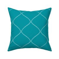 Fishing Net in Teal (Dark) - Jumbo 24/ SSJM24-A68