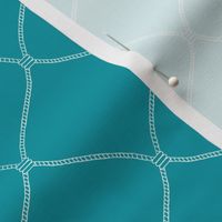 Fishing Net in Teal (Dark) - Large 12/ SSJM24-A68