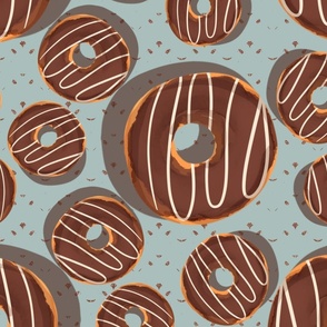 Chocolate donuts-Big