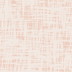 Dusty Pink Linen Weave