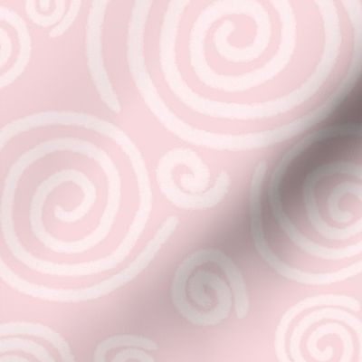 swirls texture  on pink 10 in