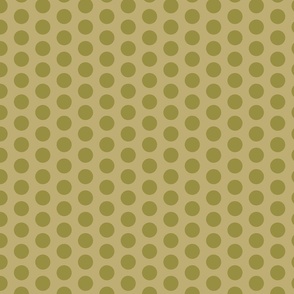 Simple Polka Dot Pattern, Muted Greens Color Palette