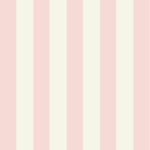 light pastel  Pink and cream stripes WALLPaper 12 L