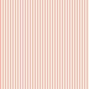  pink and white simple clean stripes-bedding