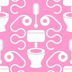 16812128 : toilet damask : P