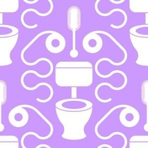 16812213 : toilet damask : V