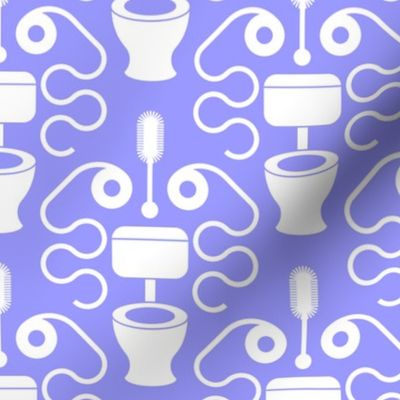 16812214 : toilet damask : Bw