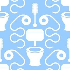 16812215 : toilet damask : A
