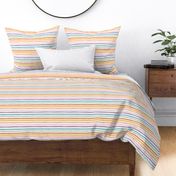 Rainbow stripes - Non-traditional lgbtq+ pride design pastels on white 