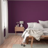 AUBERGINE SOLID COLOR