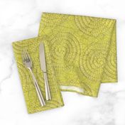 Mother of Pearl Spiral Emboss Textured…..chartreuse shade.
