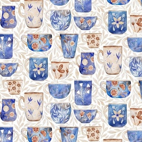 Tranquil Teatime | Delft blue