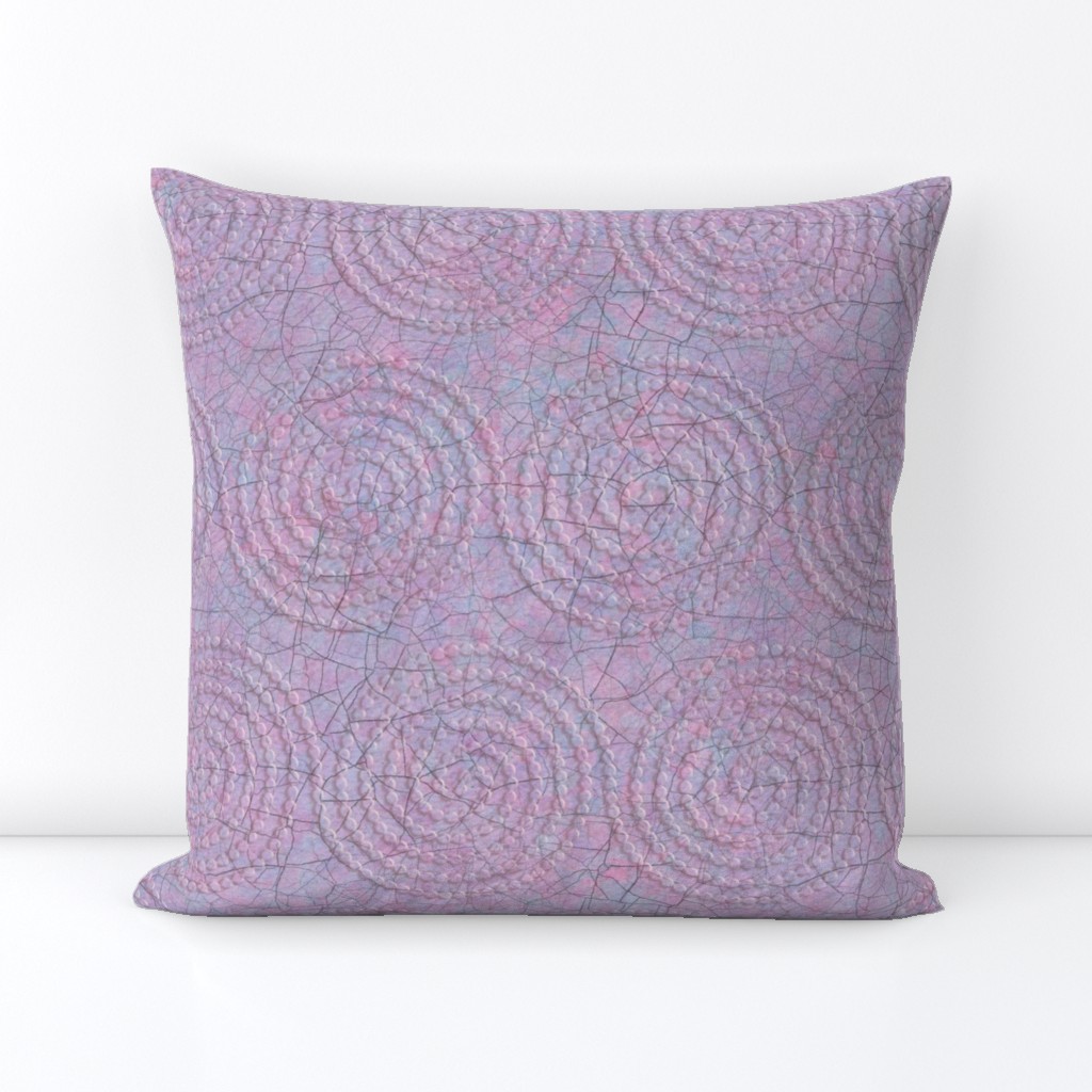 Mother of Pearl Spiral Emboss Textured…..lilac shade.