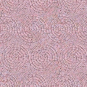 Mother of Pearl Spiral Emboss Textured…..cool pink shade.  