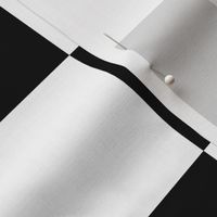 Bold Checker | Small Scale | Black and white