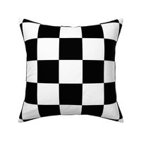 Bold Checker | Small Scale | Black and white