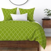 bones - trellis - dark lime green - LAD24