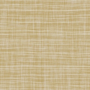 Hand drawn horizontal lines on subtle linen texture minimal ivory white, organic stripes on sandy beige