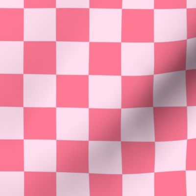 (S) Checkboard - Cheerful Checks - pink