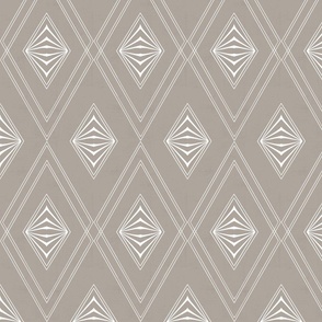  Lux Diamonds with Textures In light Taupe Brown