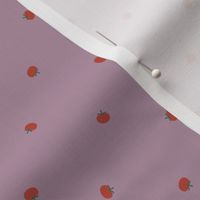 tiny tomato polka dots