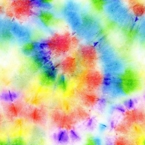 Classic Tie Dye in Multi - Large