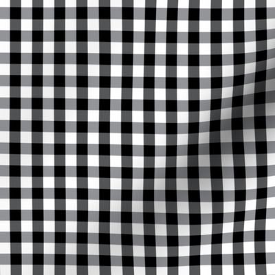 Small black and white gingham