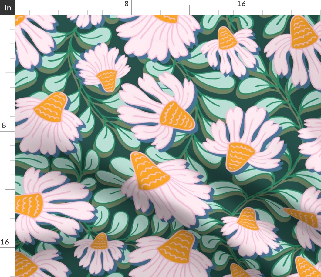 Coneflower - Local Flora - New Jersey state flower - Floral wallpaper