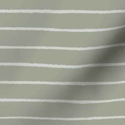 Horizontal Stripes - Green - LARGE 11x11